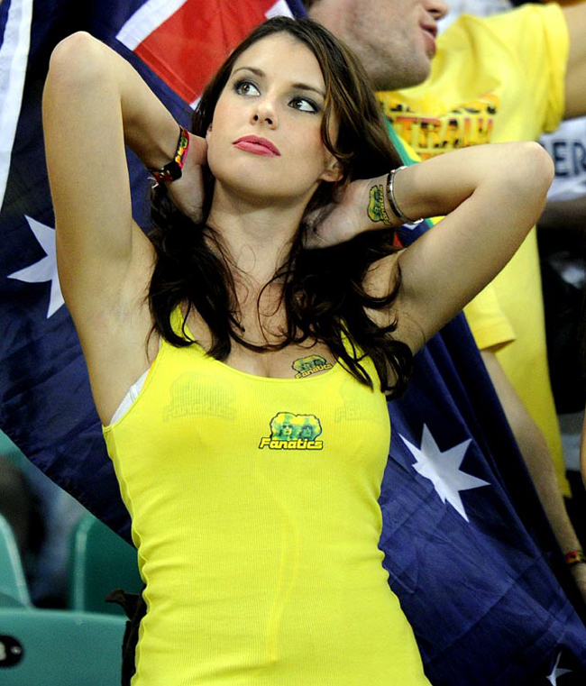 Болельщица сборной Австралии, фото 1
