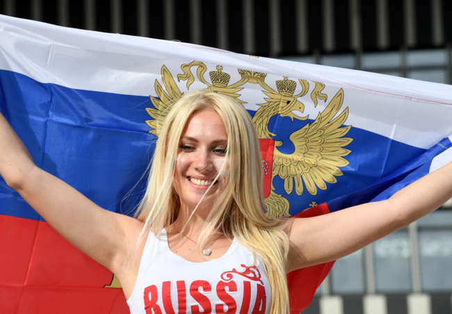 Болельщица сборной России, фото 1
