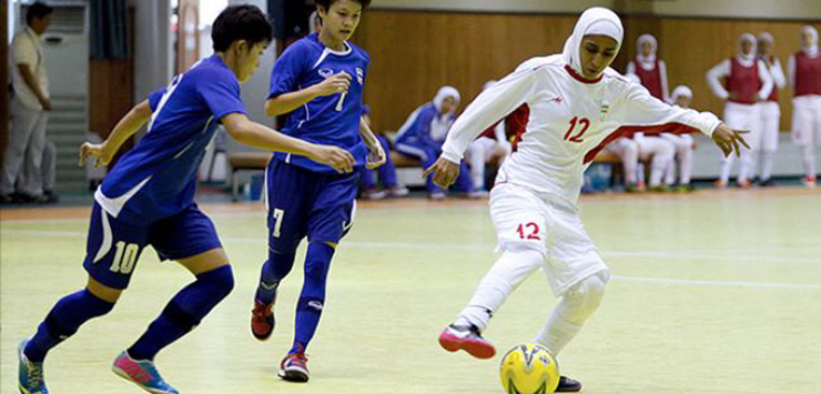Гол женской сборной Ирана по футзалу
