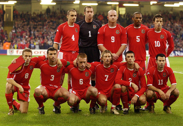Как сборная Уэльса фотографируется перед матчами, фото 2