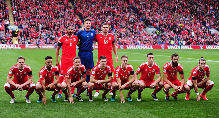 Как сборная Уэльса фотографируется перед матчами, фото 4