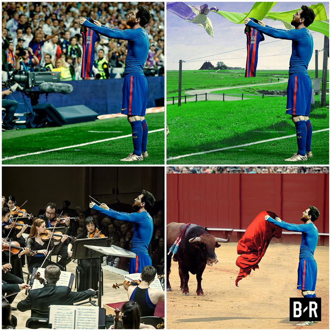 Messi, funny Clasico meme