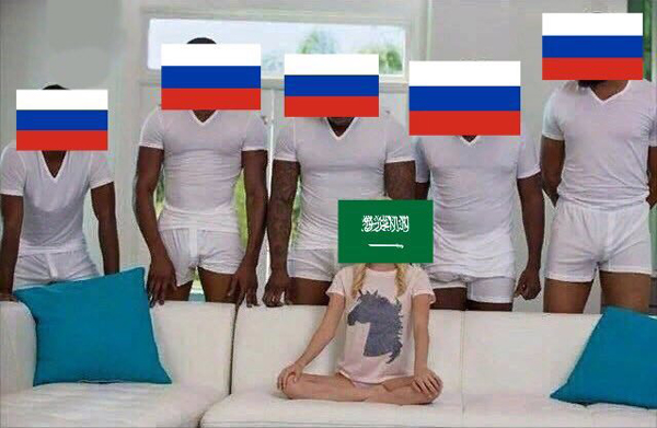 Мемы про матч Россия - Саудовская Аравия, фото 1
