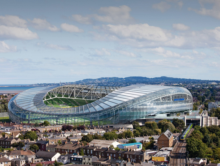 Все стадионы Евро-2020, Дублин, Авива-1