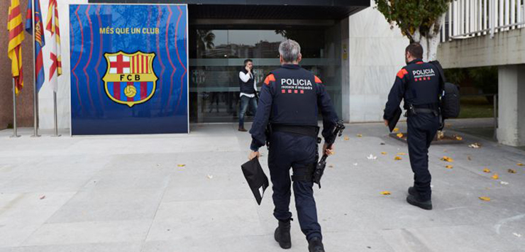 За что арестовали экс-президента Барселоны