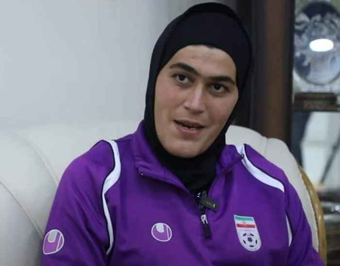 Иранскую футболистку считают мужчиной, фото 1