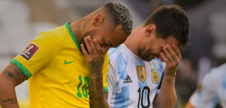 Срыв матча Бразилия Аргентина