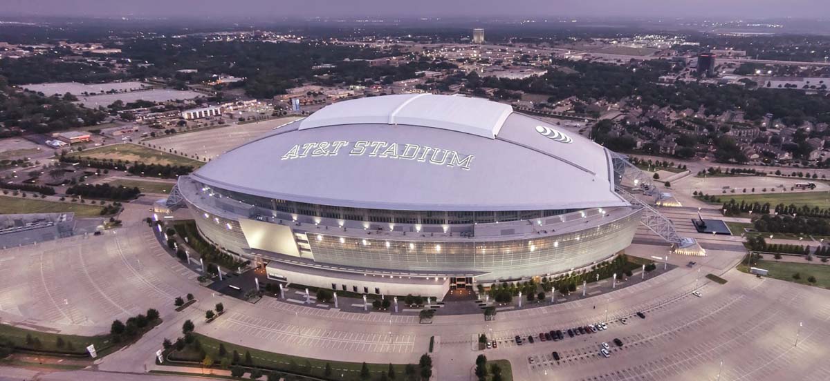 AT&T Stadium в Далласе, где пройдут матчи ЧМ-2026