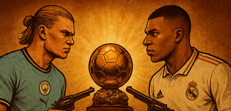 Холанд против Мбаппе за Золотой мяч 2026 котировки