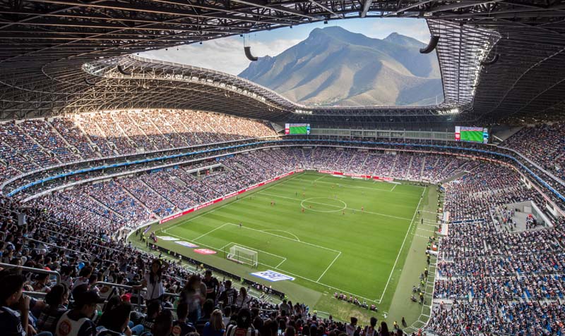 Стадион ЧМ-2026 Estadio BBVA в Монтерее
