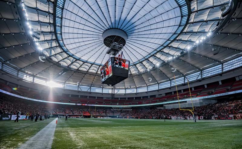 Стадион ЧМ-2026 BC Place в Ванкувере