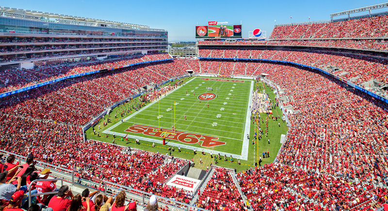 Стадион ЧМ-2026 Levi's Stadium в Сан-Франциско