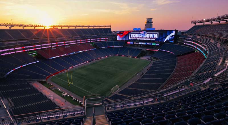 Все о стадионе ЧМ-2026 Gillette Stadium в Бостоне/Фоксборо