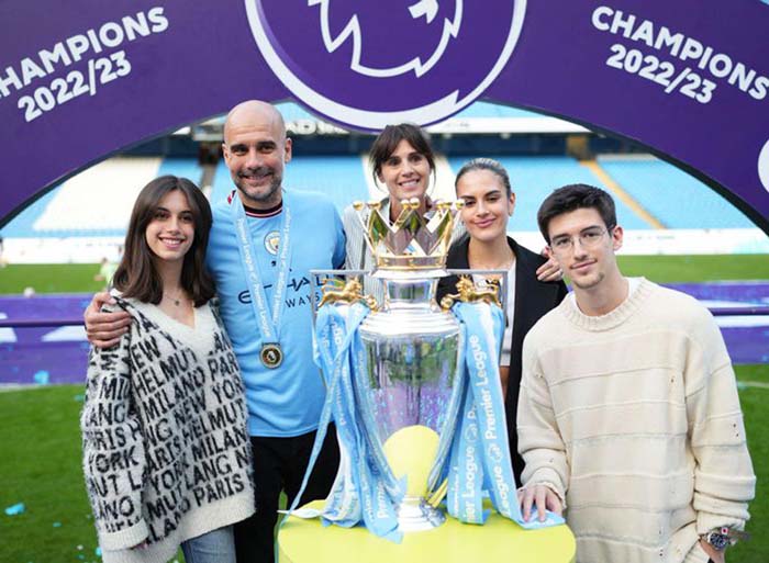 Фото детей Гвардиолы - Валентины, Марии и Мариуса