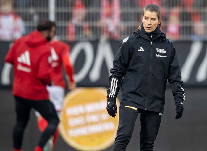 Мари-Луиза Эта - первая женщина-тренер мужской команды Унион Берлин