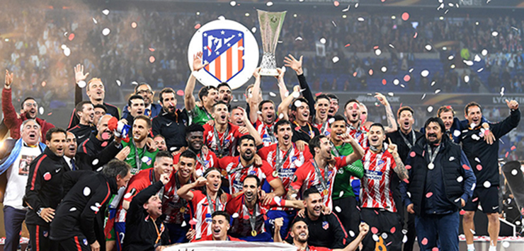 Победа Атлетико Мадрид в Лиге Европы