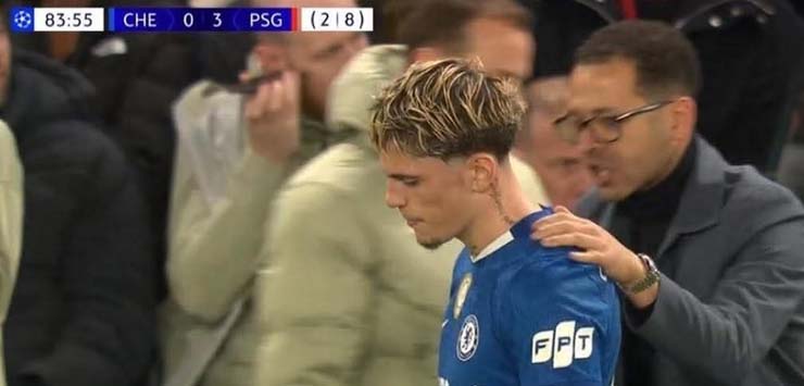 Росеньор и записка для Гарначо в матче с ПСЖ