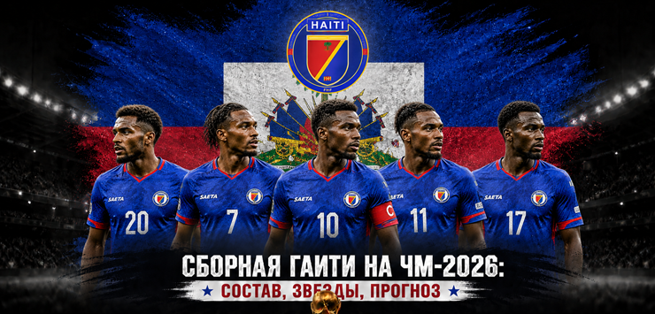 Сборная Гаити на ЧМ-2026: состав, звезды, прогноз