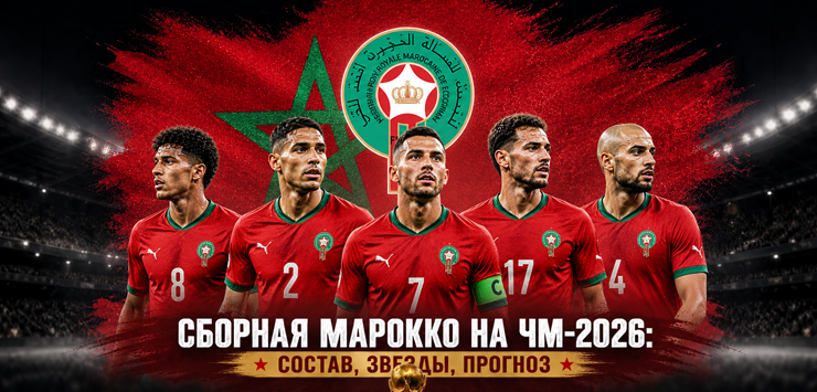 Сборная Марокко на ЧМ-2026: состав, звезды, прогноз