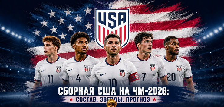 Сборная США на ЧМ-2026: состав, звезды, прогноз