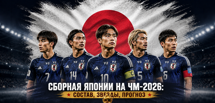 Сборная Японии на ЧМ-2026: состав, звезды, прогноз