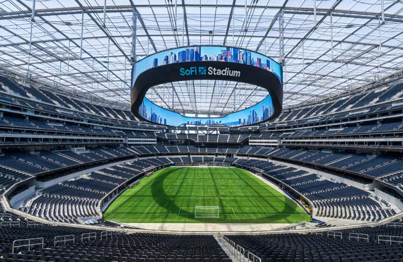 Стадион ЧМ-2026 SoFi Stadium в Лос-Анджелесе