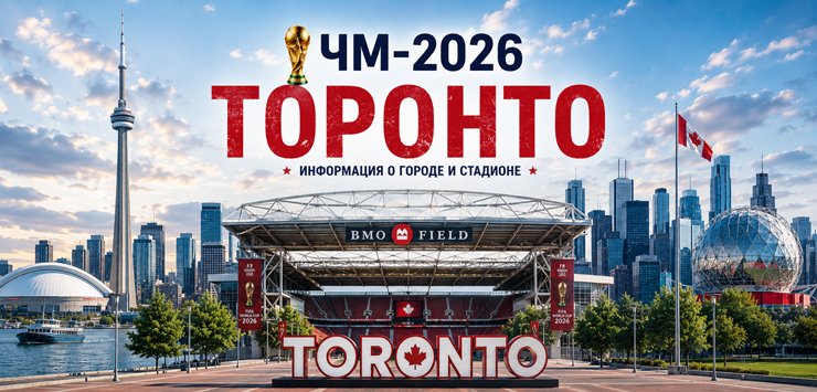Все города ЧМ-2026: Торонто, информация о городе и стадионе